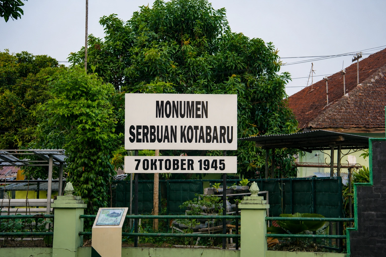 Plang Monumen Serbuan Kotabaru